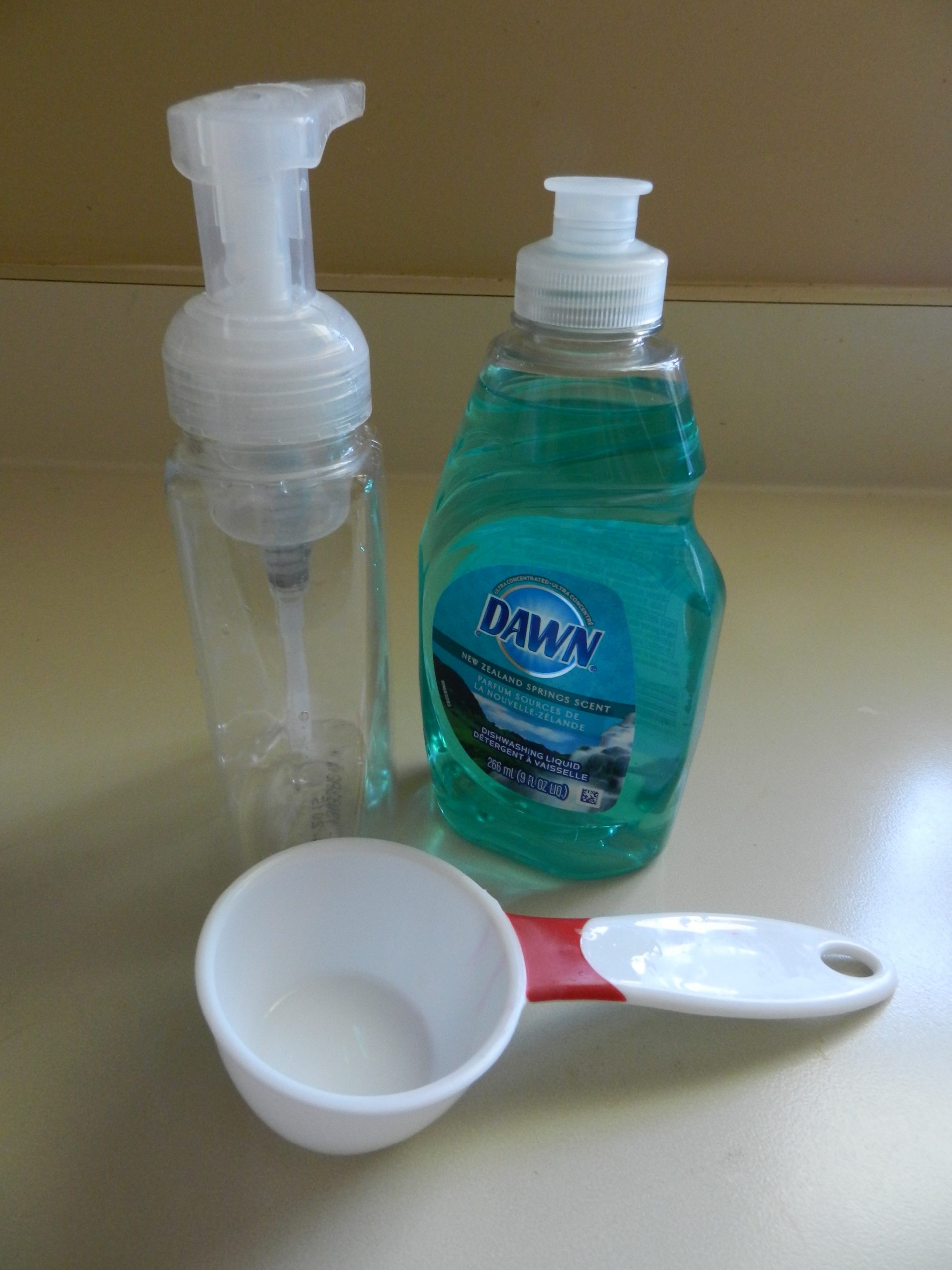 Foaming Hand Soap Dispenser - Refill Recipe; Make Your Own