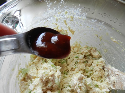 Homemade Chicken Salad with a Barbecue Flavor