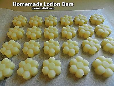 Homemade Lotion Bars