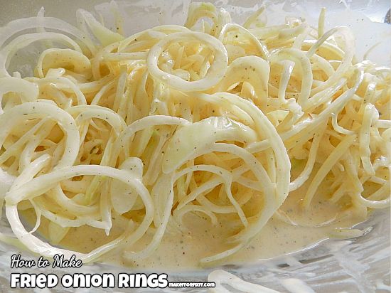 How to Make Fried Onion Rings