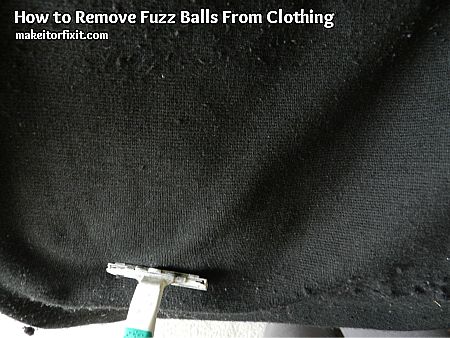 How To Remove Fuzz Balls From Clothing | Make It Or Fix It ...