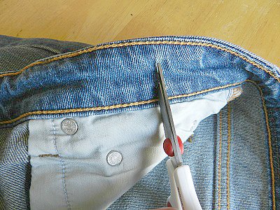 How To Make An Adjustable Waistband in Jeans